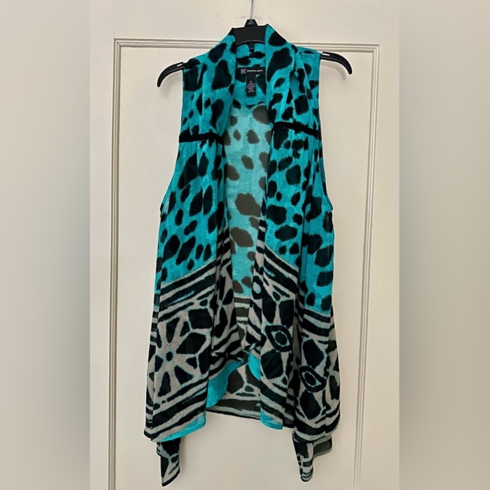 INC INTERNATIONAL CONCEPTS Lightweight Vest/Cardigan Size 6